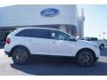 2013 White Platinum Tri-Coat Ford Edge SEL  photo #2