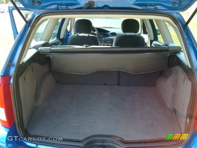 2001 Focus SE Wagon - Malibu Blue Metallic / Medium Graphite Grey photo #8