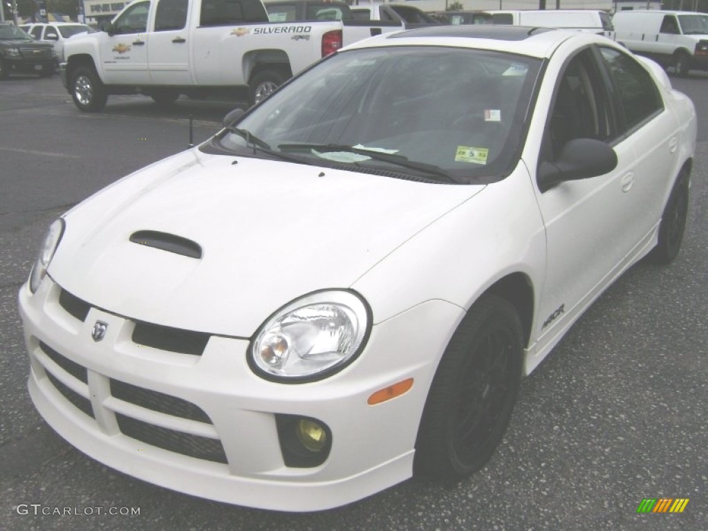 2005 Neon SRT-4 - Stone White / Dark Slate Gray photo #1