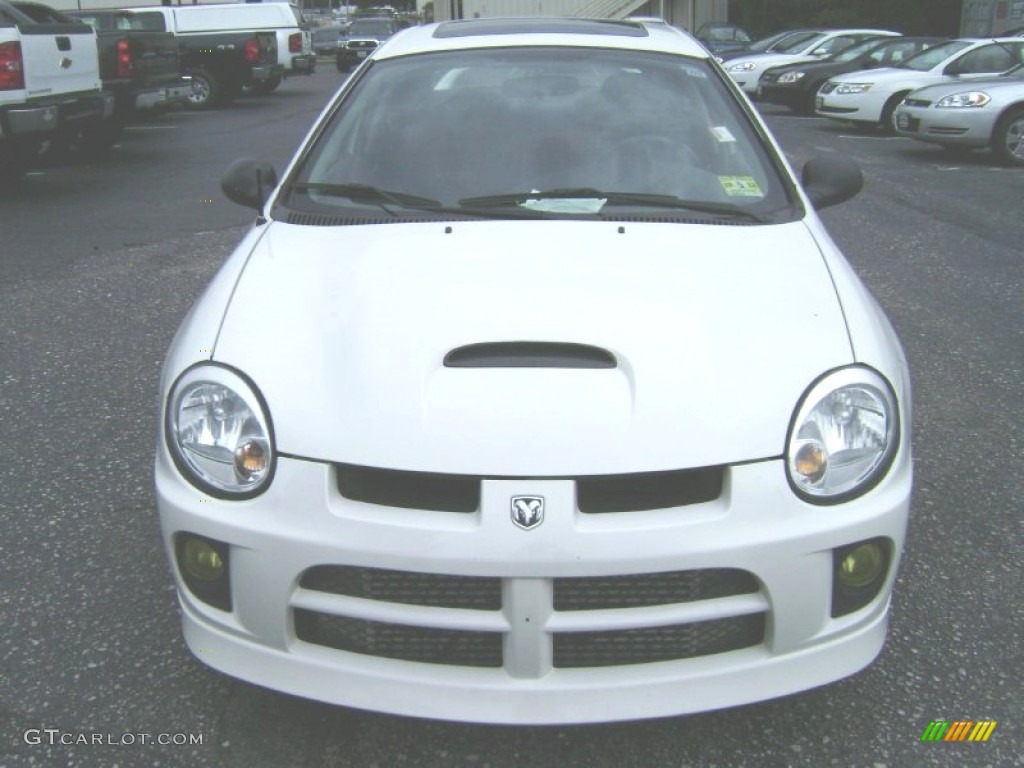 2005 Neon SRT-4 - Stone White / Dark Slate Gray photo #2