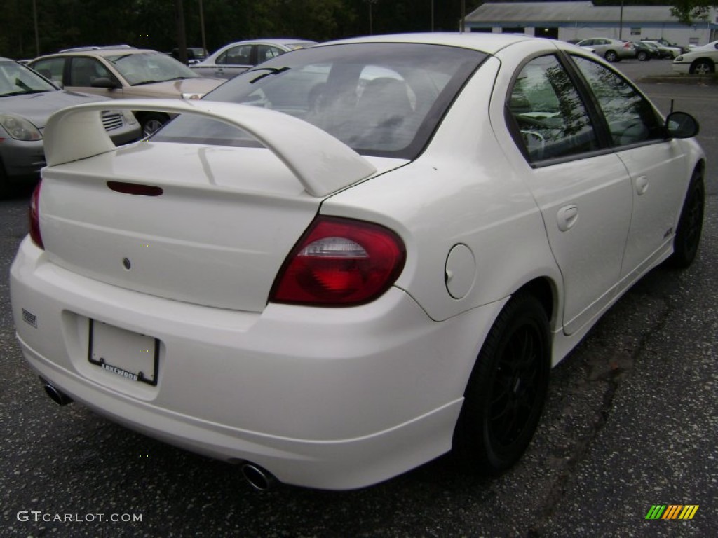 2005 Neon SRT-4 - Stone White / Dark Slate Gray photo #4