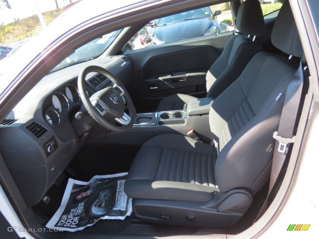 2013 Challenger SXT - Bright White / Dark Slate Gray photo #6