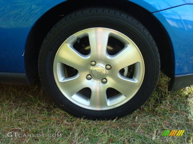 2001 Focus SE Wagon - Malibu Blue Metallic / Medium Graphite Grey photo #10