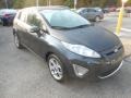 2011 Monterey Grey Metallic Ford Fiesta SES Hatchback  photo #1