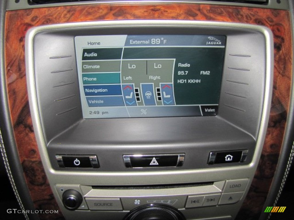 2010 Jaguar XK XKR Coupe Controls Photo #71801202