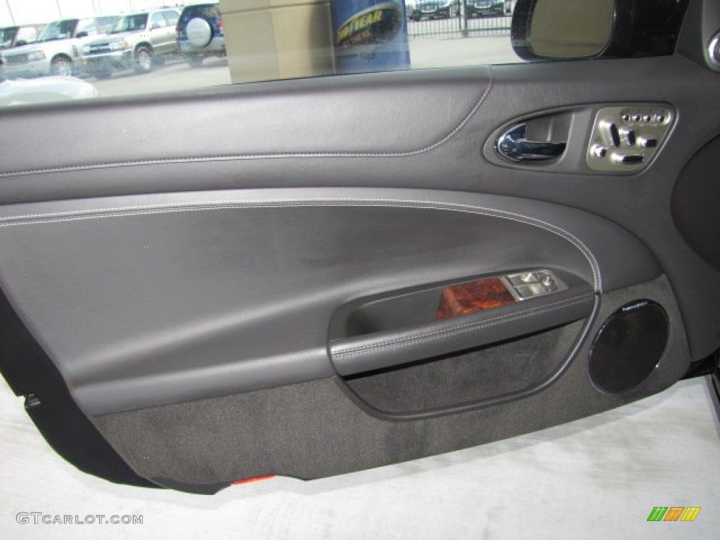 2010 Jaguar XK XKR Coupe Warm Charcoal Door Panel Photo #71801316