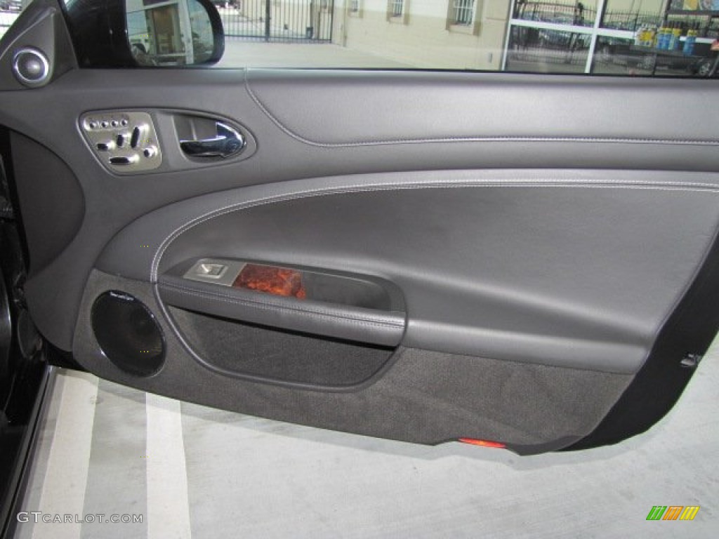2010 Jaguar XK XKR Coupe Warm Charcoal Door Panel Photo #71801325