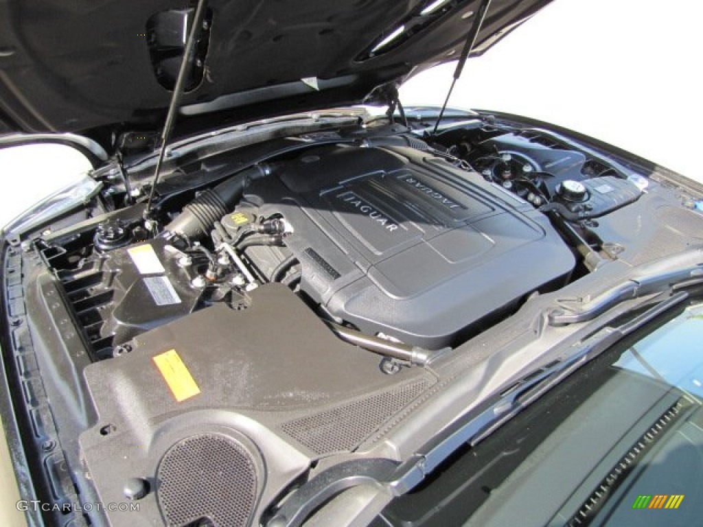 2010 Jaguar XK XKR Coupe 5.0 Liter Supercharged DOHC 32-Valve VVT V8 Engine Photo #71801343