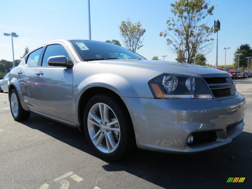 Billet Silver Metallic 2013 Dodge Avenger SXT V6 Exterior Photo #71801439
