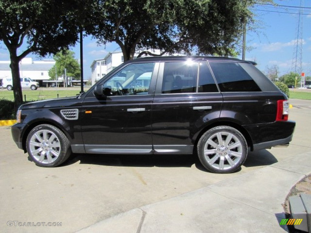 2009 Range Rover Sport Supercharged - Bournville Brown Metallic / Almond/Nutmeg photo #7