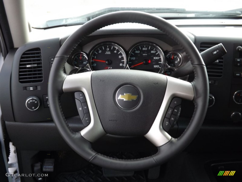 2013 Silverado 1500 LT Crew Cab 4x4 - Summit White / Ebony photo #10