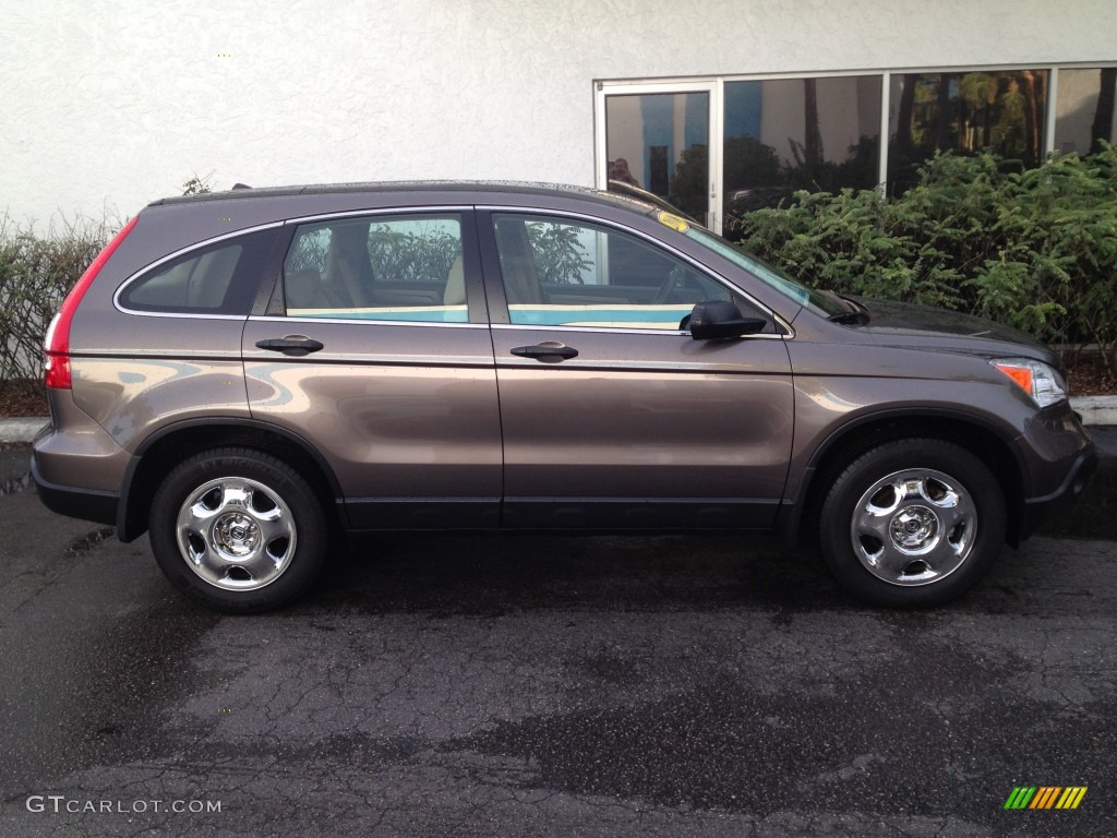 2009 CR-V LX - Urban Titanium Metallic / Ivory photo #1