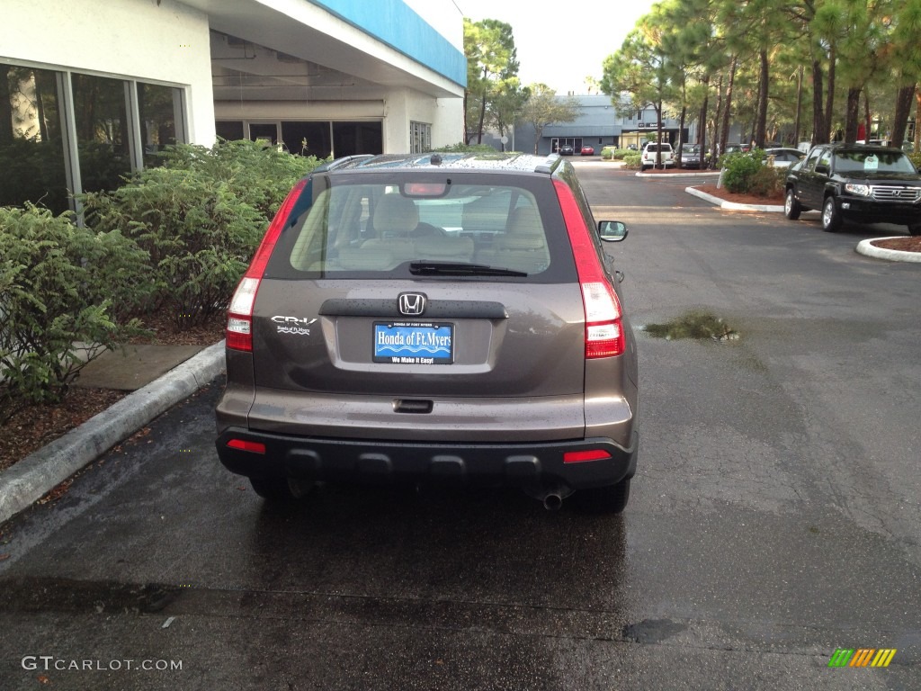 2009 CR-V LX - Urban Titanium Metallic / Ivory photo #3