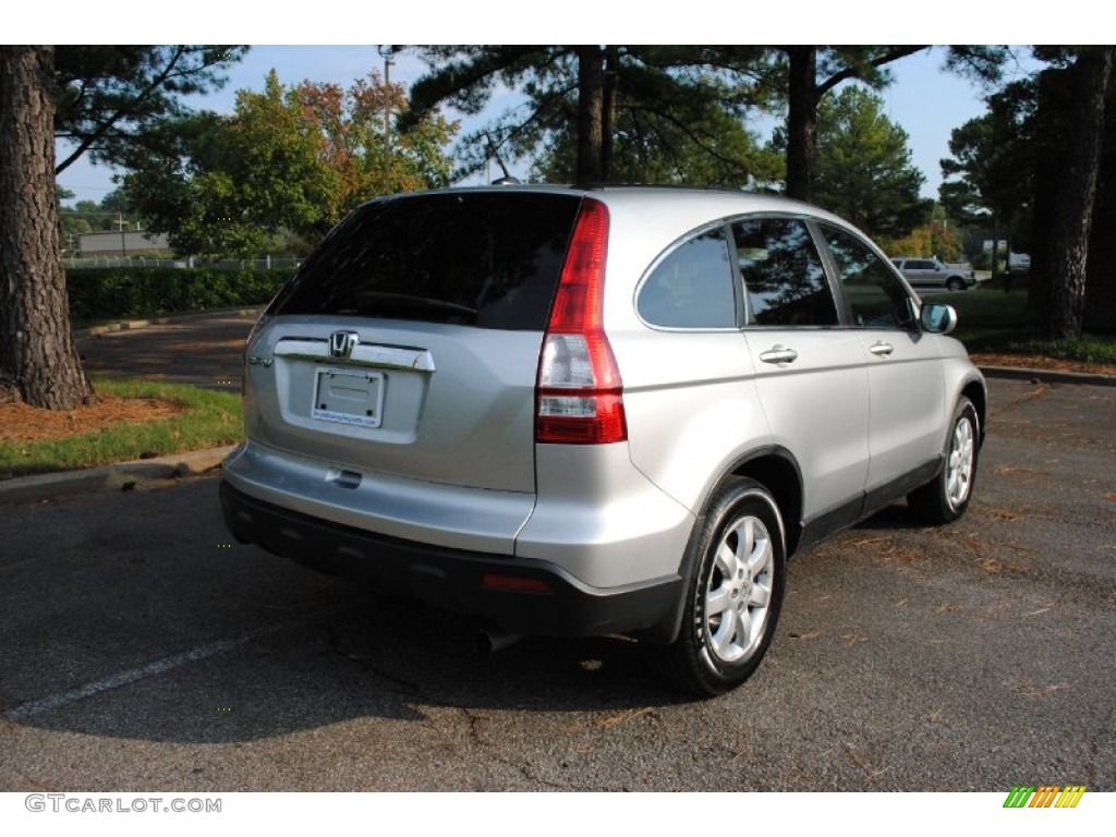 2009 CR-V EX-L 4WD - Alabaster Silver Metallic / Gray photo #5