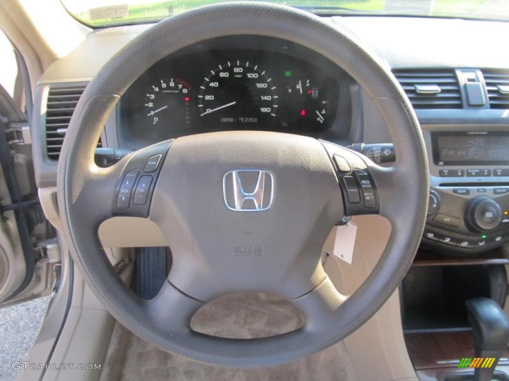 2006 Accord EX Sedan - Desert Mist Metallic / Ivory photo #11
