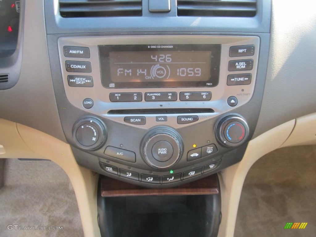 2006 Accord EX Sedan - Desert Mist Metallic / Ivory photo #12