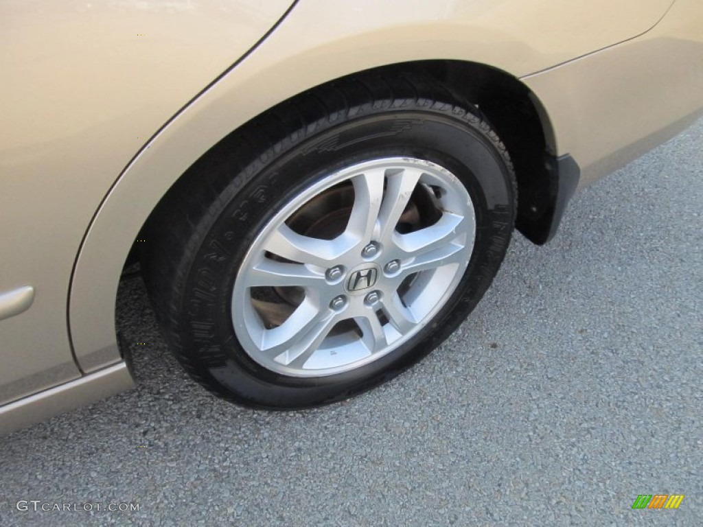 2006 Accord EX Sedan - Desert Mist Metallic / Ivory photo #15