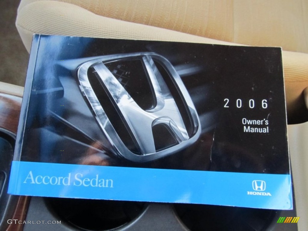 2006 Accord EX Sedan - Desert Mist Metallic / Ivory photo #19