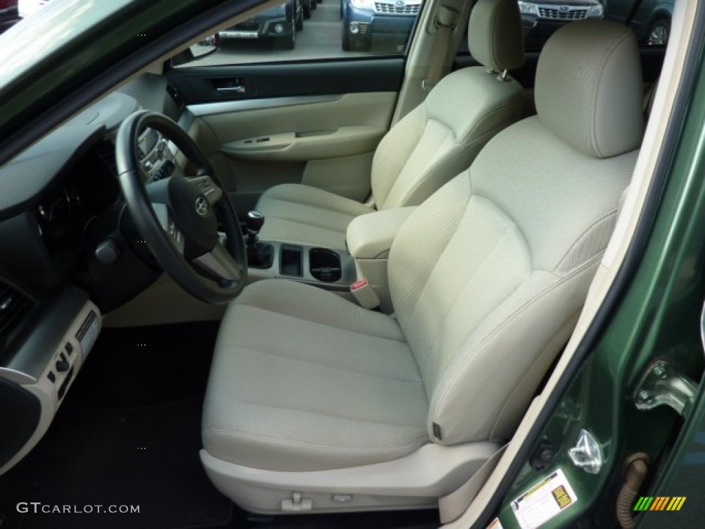 Warm Ivory Interior 2010 Subaru Outback 2.5i Premium Wagon Photo #71805474