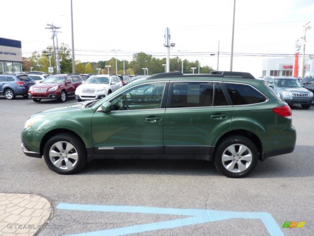 Cypress Green Pearl 2010 Subaru Outback 2.5i Premium Wagon Exterior Photo #71805480