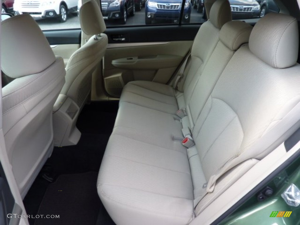 2010 Subaru Outback 2.5i Premium Wagon Rear Seat Photo #71805519