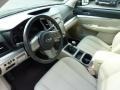  2010 Outback Warm Ivory Interior 