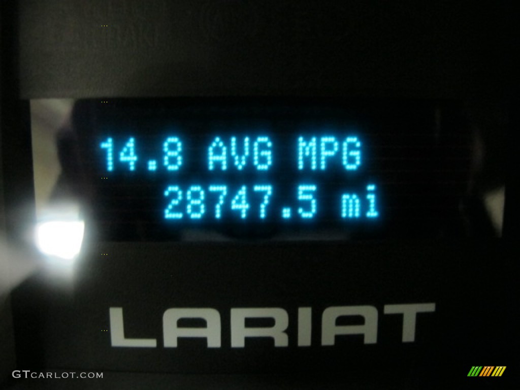 2010 F150 Lariat SuperCrew 4x4 - Ingot Silver Metallic / Black photo #28