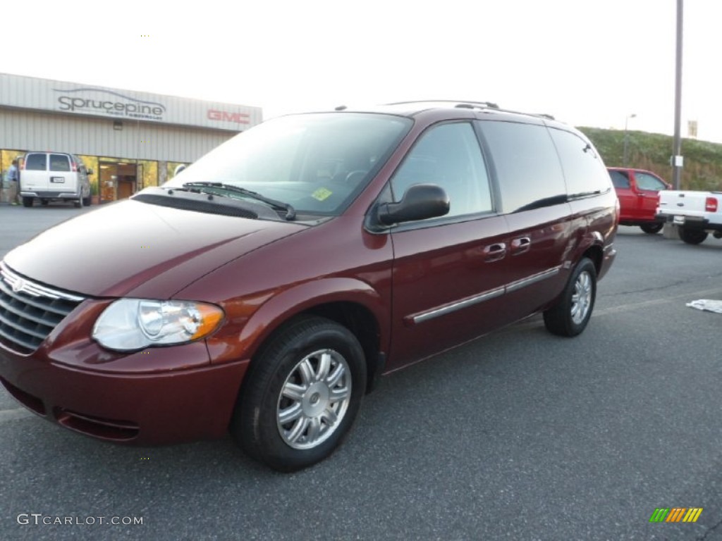 2007 Town & Country Touring - Cognac Crystal Pearl / Medium Slate Gray photo #3