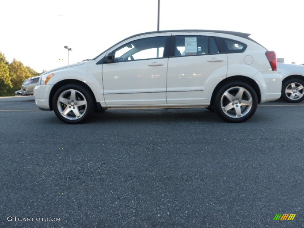 2008 Caliber R/T AWD - Stone White / Dark Slate Gray photo #1