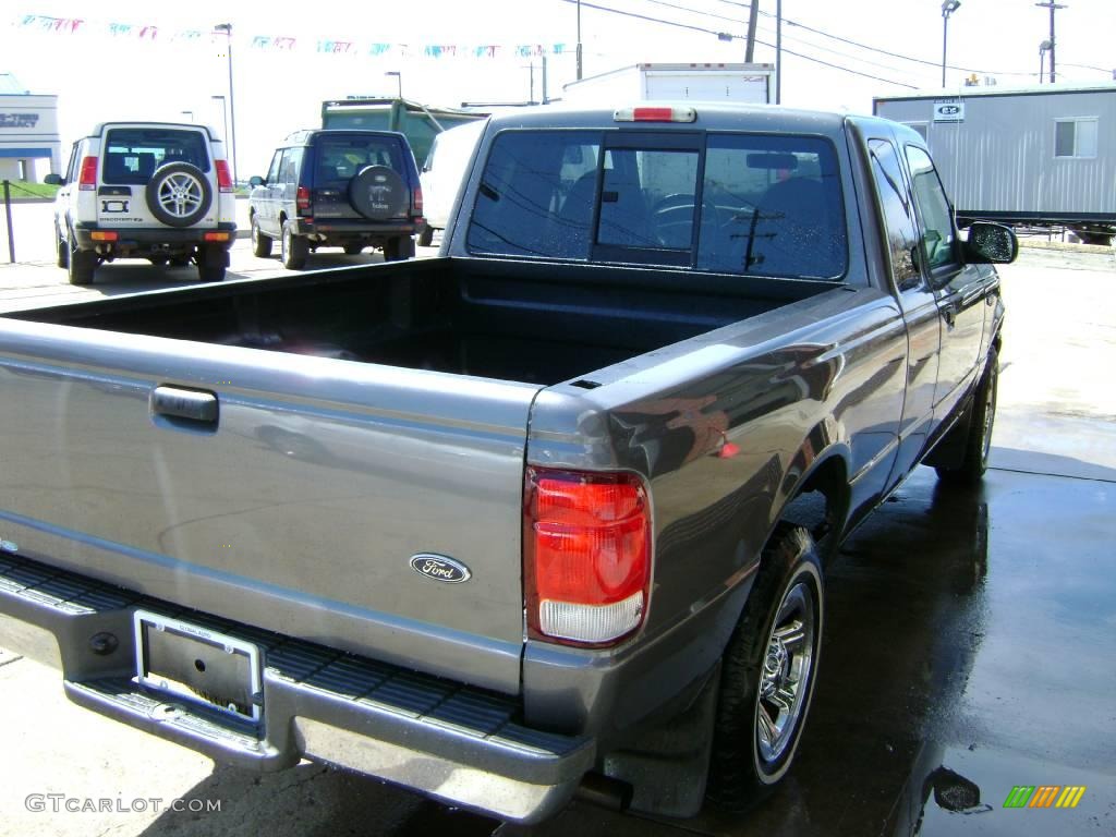 2000 Ranger XLT SuperCab - Medium Platinum Metallic / Medium Graphite photo #5