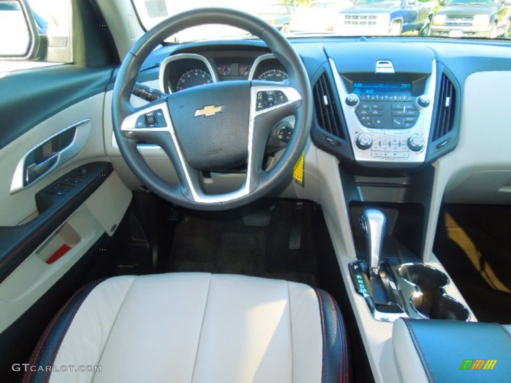 2010 Equinox LT - Navy Blue Metallic / Jet Black/Light Titanium photo #17