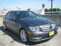 2013 Steel Grey Metallic Mercedes-Benz C 250 Sport  photo #1