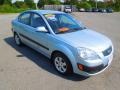 2008 Polar Blue Kia Rio LX Sedan  photo #2