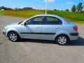 2008 Polar Blue Kia Rio LX Sedan  photo #4