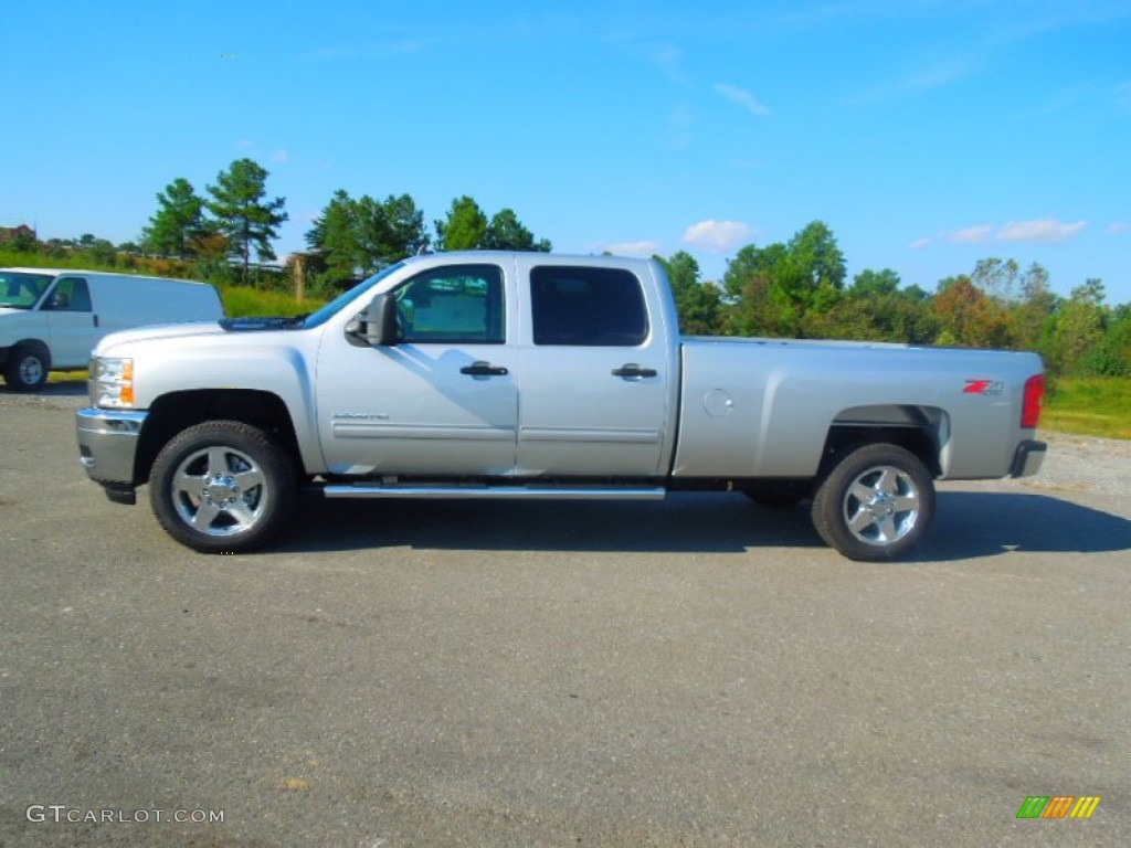 Silver Ice Metallic 2013 Chevrolet Silverado 2500HD LT Crew Cab 4x4 Exterior Photo #71809292