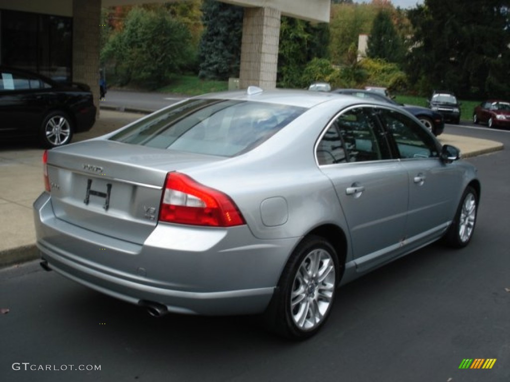 2007 S80 V8 AWD - Electric Silver Metallic / Anthracite Black photo #8