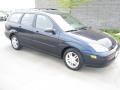 2001 Twilight Blue Metallic Ford Focus SE Wagon  photo #1