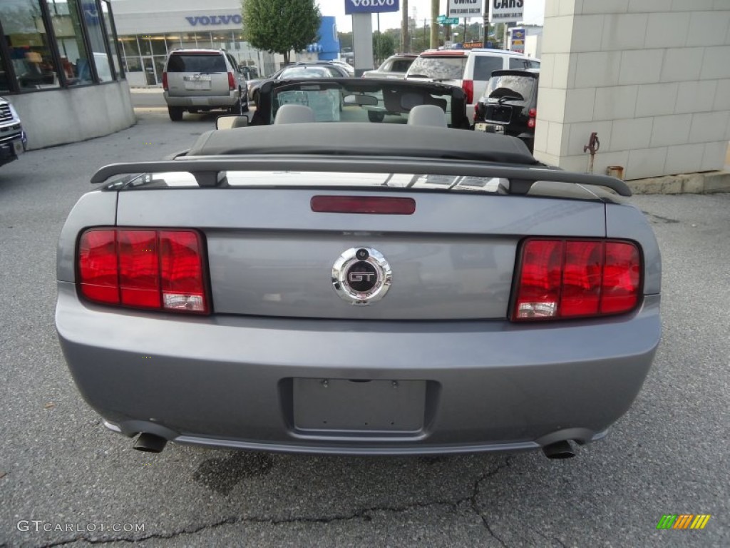 2006 Mustang GT Premium Convertible - Tungsten Grey Metallic / Light Graphite photo #6