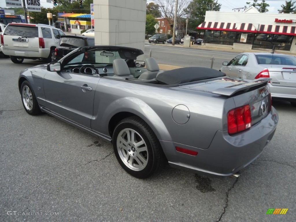 2006 Mustang GT Premium Convertible - Tungsten Grey Metallic / Light Graphite photo #7