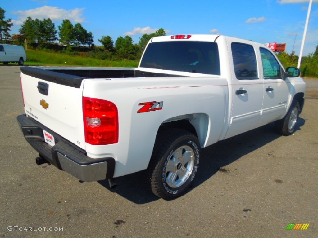 2013 Silverado 1500 LT Crew Cab - Summit White / Ebony photo #6