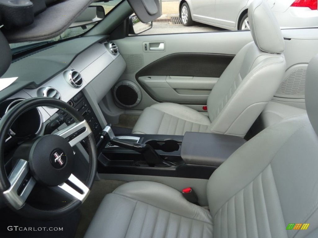 2006 Mustang GT Premium Convertible - Tungsten Grey Metallic / Light Graphite photo #19