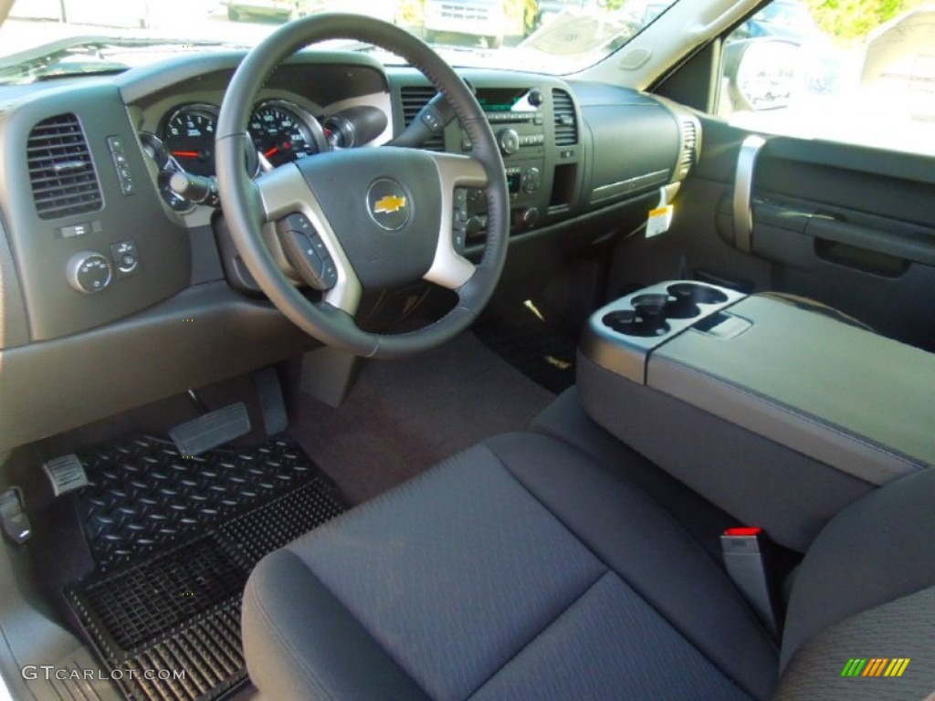 2013 Silverado 1500 LT Crew Cab - Summit White / Ebony photo #24