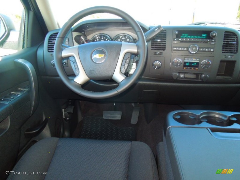 2013 Silverado 1500 LT Crew Cab 4x4 - Silver Ice Metallic / Ebony photo #16