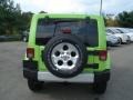 2013 Gecko Green Pearl Jeep Wrangler Unlimited Sahara 4x4  photo #7