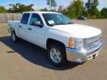 2013 Summit White Chevrolet Silverado 1500 LT Crew Cab 4x4  photo #2