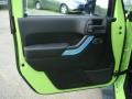 2013 Gecko Green Pearl Jeep Wrangler Unlimited Sahara 4x4  photo #12