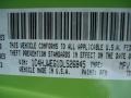 PFM: Gecko Green Pearl 2013 Jeep Wrangler Unlimited Sahara 4x4 Color Code