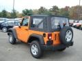 2013 Crush Orange Jeep Wrangler Sport 4x4  photo #8