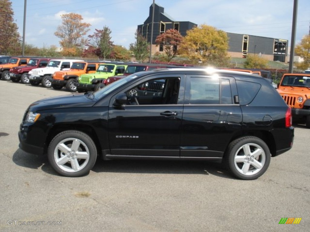 2013 Compass Limited 4x4 - Black / Dark Slate Gray photo #1