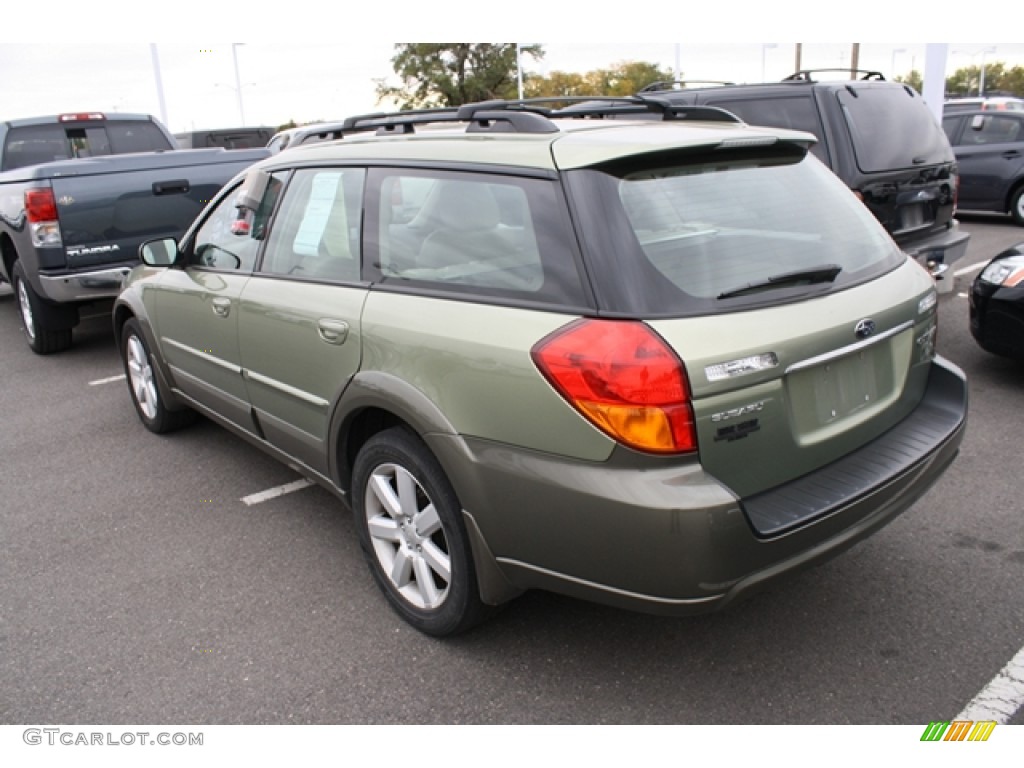 2006 Outback 2.5i Limited Wagon - Willow Green Opalescent / Taupe photo #3